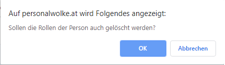 Rollen L&ouml;schen